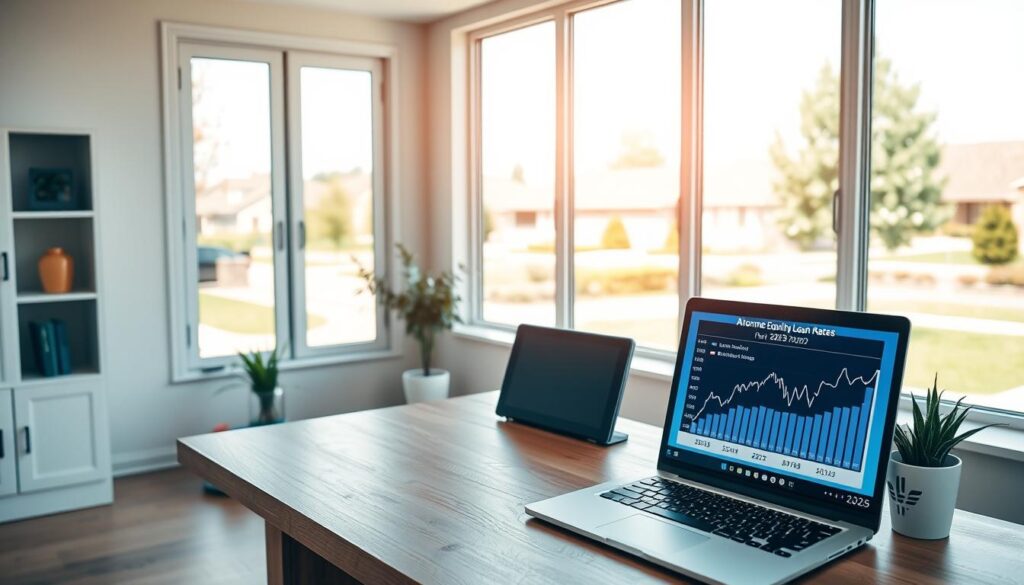 average home equity loan rates